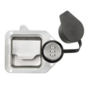 PH8853-3High   Toolbox SS304 Paddle Latch Password Plane Lock Keyless Control Cabinet Recessed Handle Combination Locks
