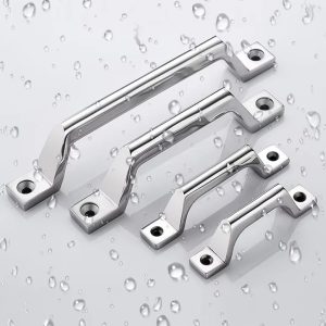 PH 8515 Durably Reinforced Anti Corrosion Stainless Steel Bow Shape Precision Casting Molding Door Window Handles