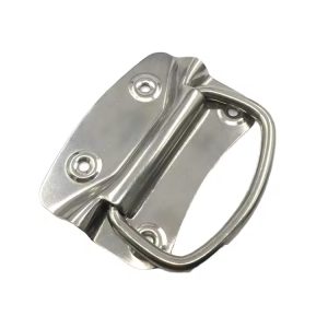 PH8530   Stainless Steel Toolbox Handles Folding Hidden 90 Degree Pull Handle Chest Handle