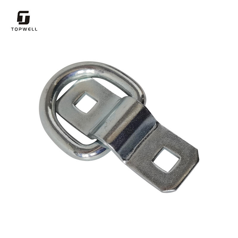 Forged D Ring Pull Ring for Cargo Carriers Parts Zinc Plated Hardware - Image 5
