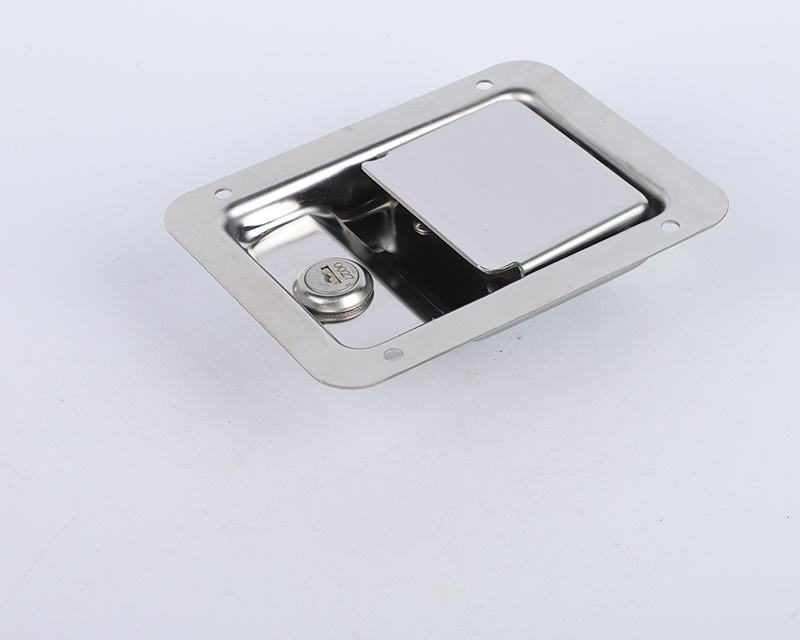 Industrial Stainless Steel 304 Paddle Latch Toolbox Lock for Special Vehicles RV Recessed Handle Truck - Image 6