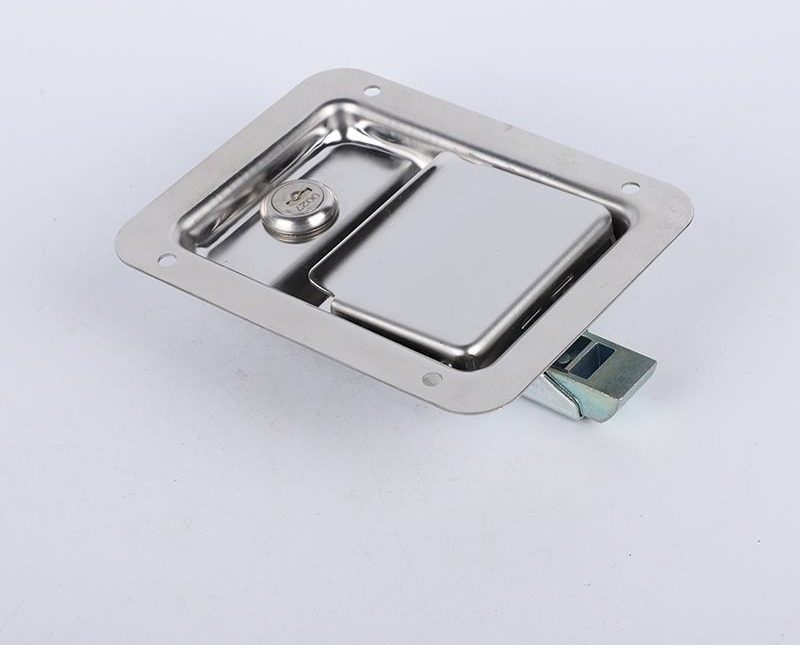 Industrial Stainless Steel 304 Paddle Latch Toolbox Lock for Special Vehicles RV Recessed Handle Truck - Image 5