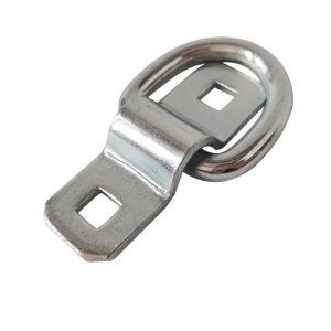 PH 1001 Forged D Ring Pull Ring for Cargo Carriers Parts Zinc Plated Hardware