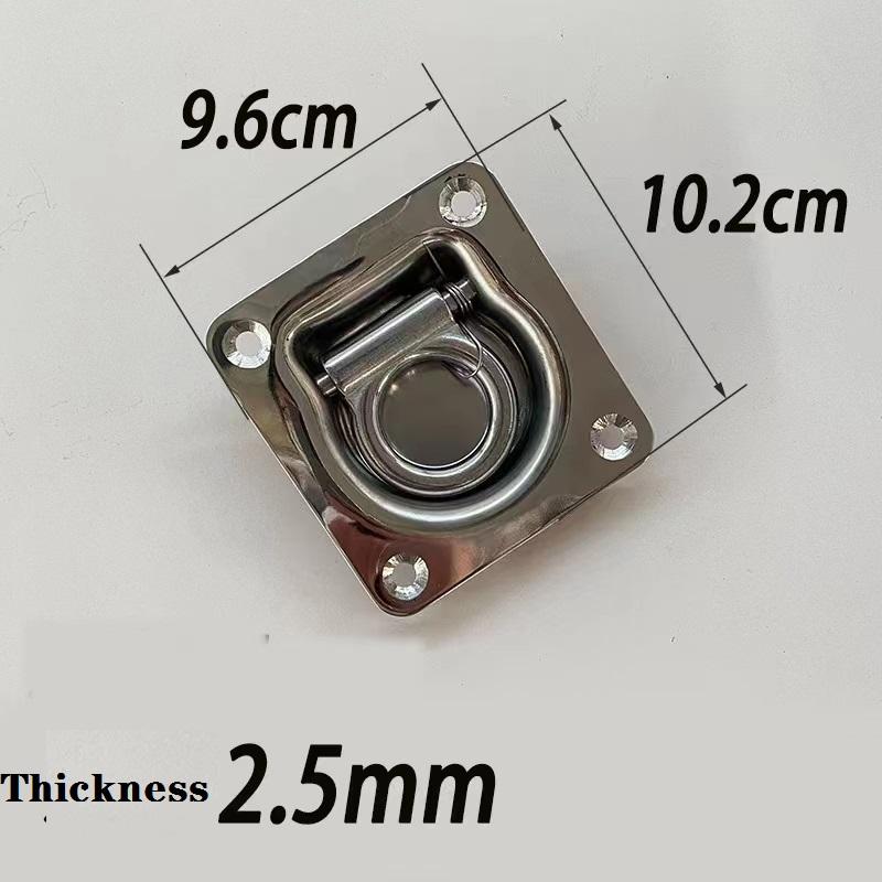 Dry Container Fitting Spare Parts Lashing D Rope Ring 304 Stainless Steel D Rope D-Ring - Image 5