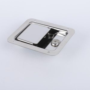 Industrial Stainless Steel 304 Paddle Latch Toolbox Lock for Special Vehicles RV Recessed Handle Truck
